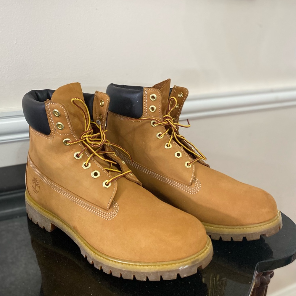Timberland waterproof Classic Wheat Nubuck Work Boot